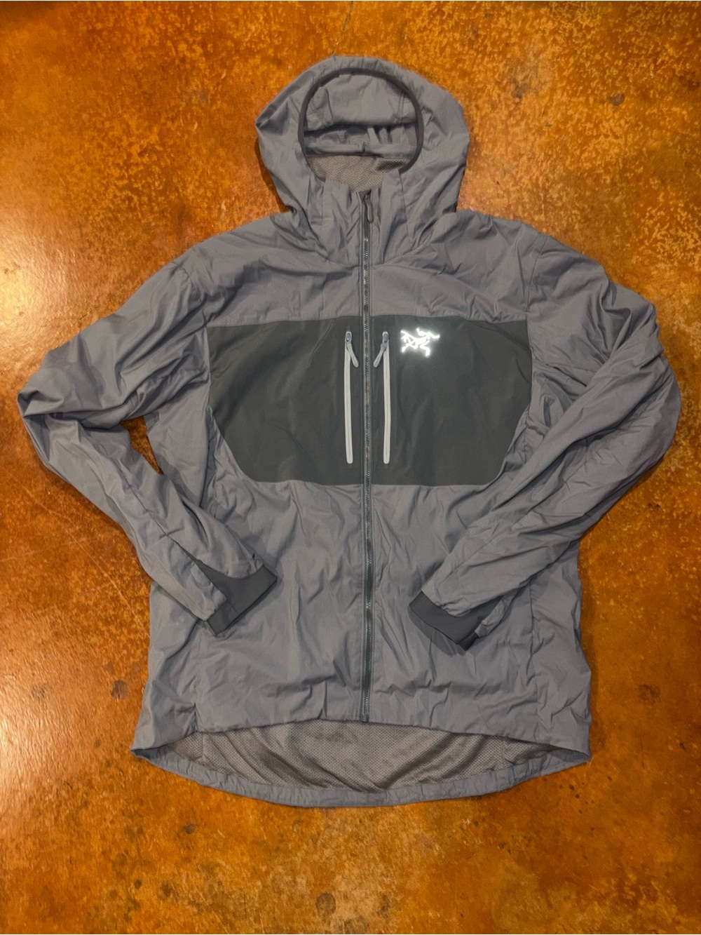 Arc'teryx Men's Proton FL Performance Jacket - Gray with Chest Panel
